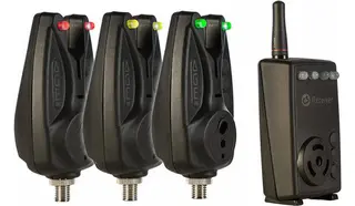 Carp Sounder Age One Radio Bite Alarm 3+1 Zestaw różne kolory kolory