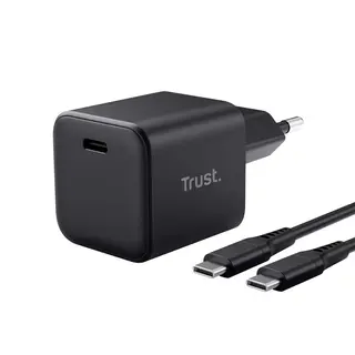 Trust Ładowarka Maxo 65W USB-C GaN czarna