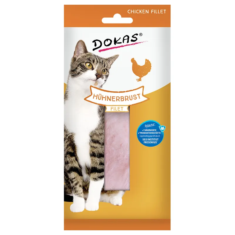 Dokas, filet z piersi z kurczaka - 22 g