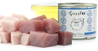 GUSSTO ŚWIEŻY INDYK Z TUŃCZYKIEM 6x 200g