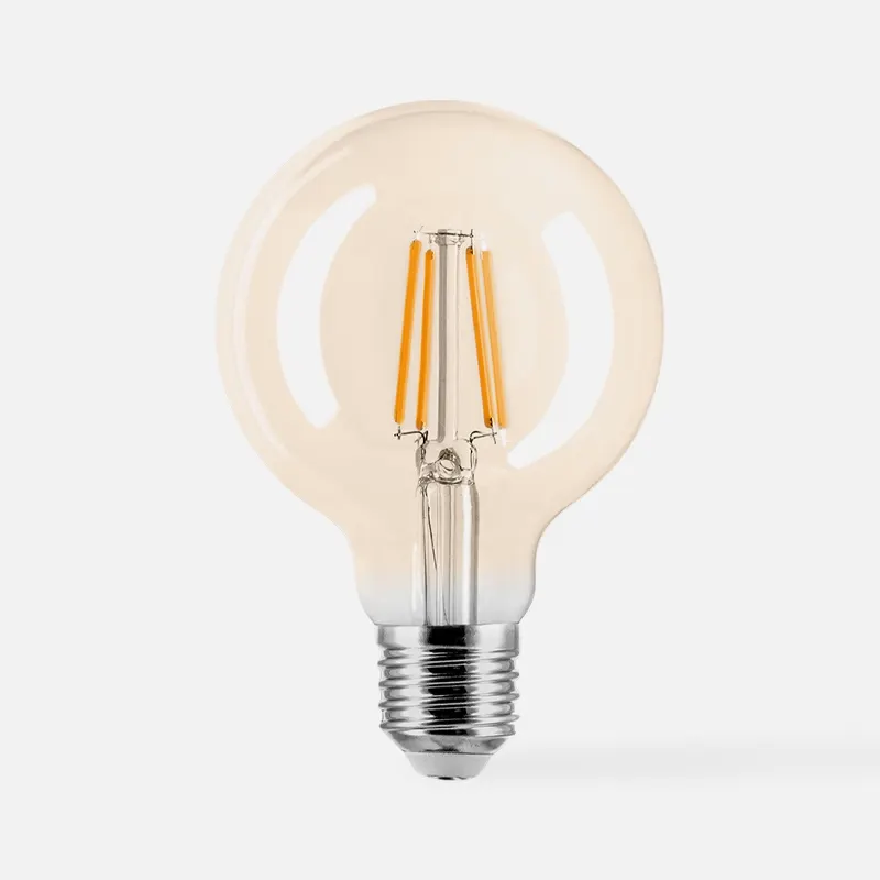 Żarówka ORO AMBER E27 G80 4W WW