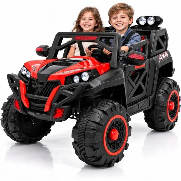 AUTO BUGGY PERFORMANCE RED NA AKUMULATOR, MOCNY, BEZPIECZNY CZERWONY