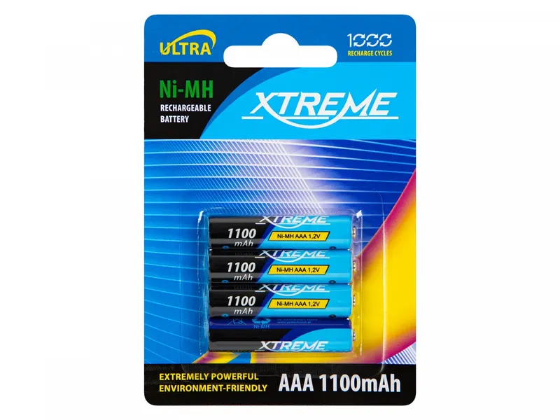 BLOW Akumulator R3 NiMH AAA 1100mAh XTREME 4 sztuki