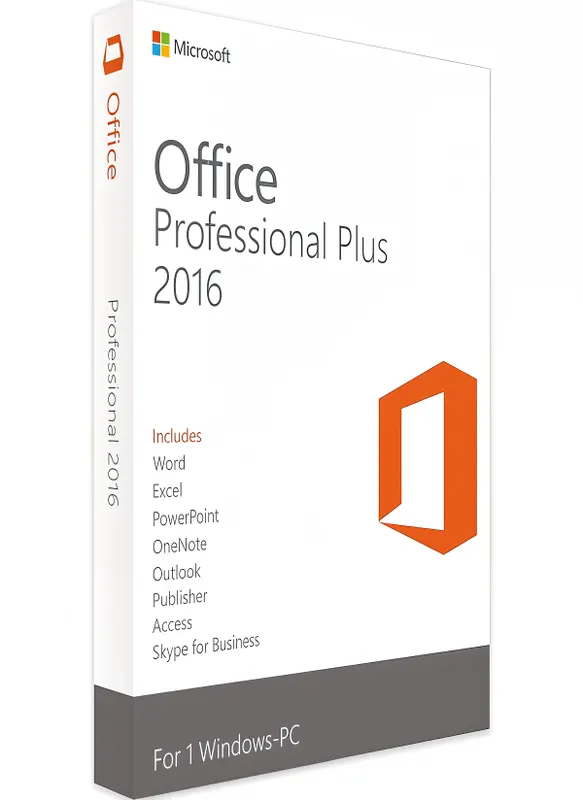 Microsoft Office 2016 Professional Plus