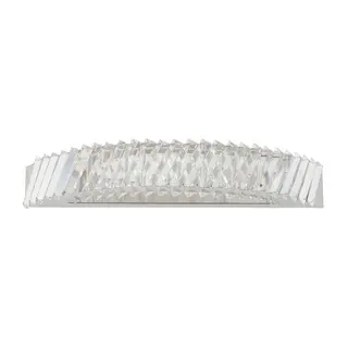 Kinkiet LUXORA LED 11711 Nowodvorski kryształowy ścienny 20W, 3000K, 1400 lm nowoczesne oświetlenie do salonu