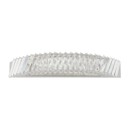 Kinkiet LUXORA LED 11711 Nowodvorski kryształowy ścienny 20W, 3000K, 1400 lm nowoczesne oświetlenie do salonu