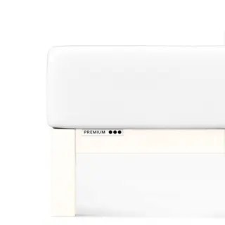 Prześcieradło Schlafgut Premium | 90x190-100x220 cm | Biały | -100x220 Full White 101 - S bawełna