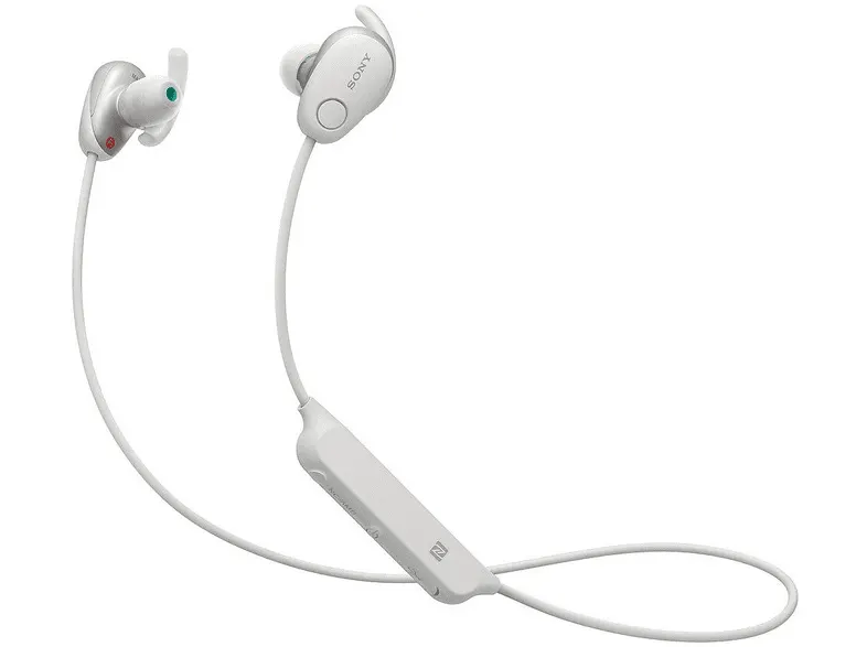PRODUKT PO EKSPOZYCJI - Słuchawki bezprzewodowe SONY WI-SP600N Biały