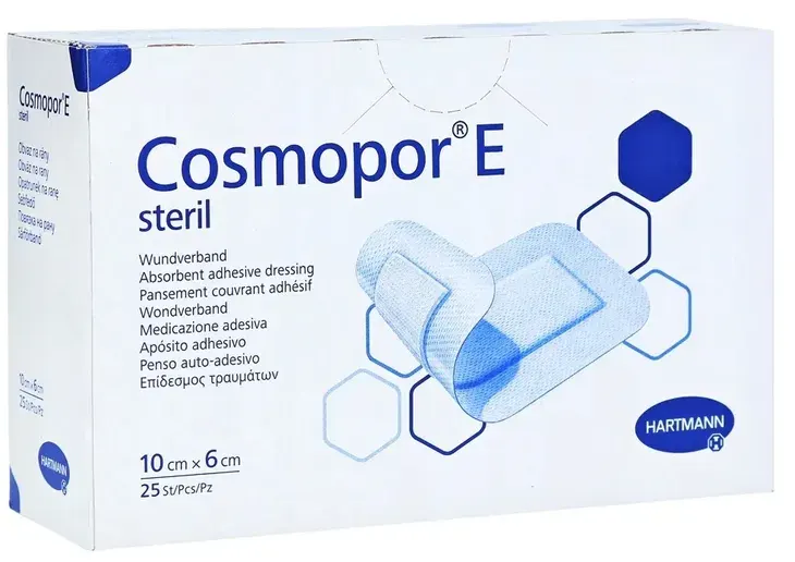 HARTMANN - Cosmopor E - 10 x 6 cm - 25 szt.
