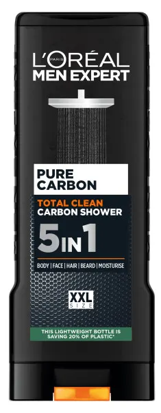 Loreal Men Expert Pure Carbon Total Clean Żel Pod Prysznic 5w1 400ml