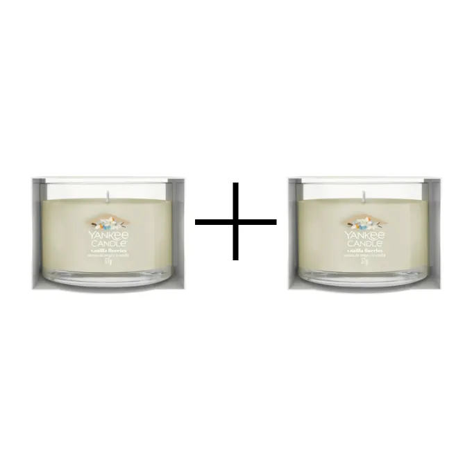 Yankee Candle Świeca Mini Vanilla Flurries 1+1