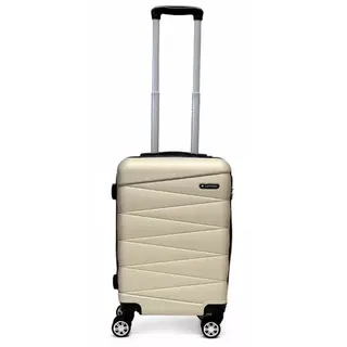 Walizka na kółkach Sapphire ST-2240 kabinowa złota - mała S DUO