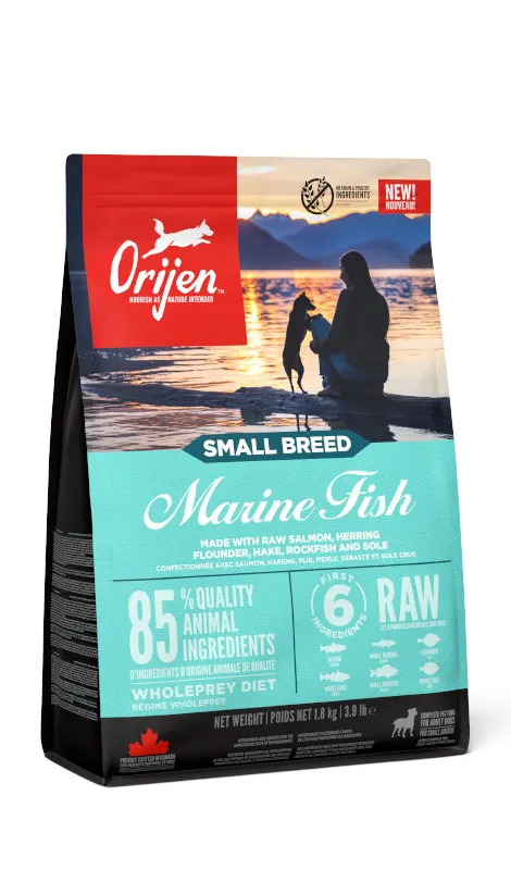 ORIJEN Small Breed Marine Fish - sucha karma dla psa - 1,8kg
