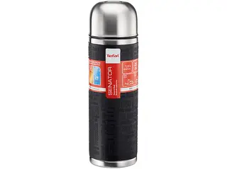 Termos TEFAL K3064414 SENATOR STAL SILICON CZARNY 1 L