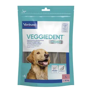 VIBRAC Veggiedent Fresh L - przysmak dla psa - 500g