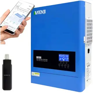 Inwerter solarny MPPT 9000Wp Hybrydowy Falownik 6.2kW Off Grid WiFi BMS 48V