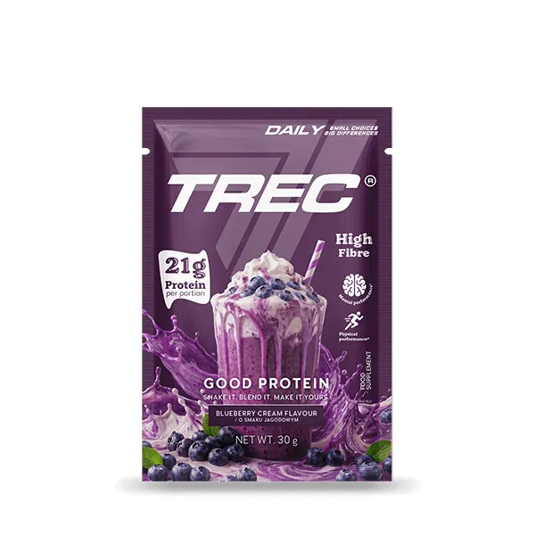 GOOD PROTEIN - Białko z kreatyną - Smak jagodowy - 30 g