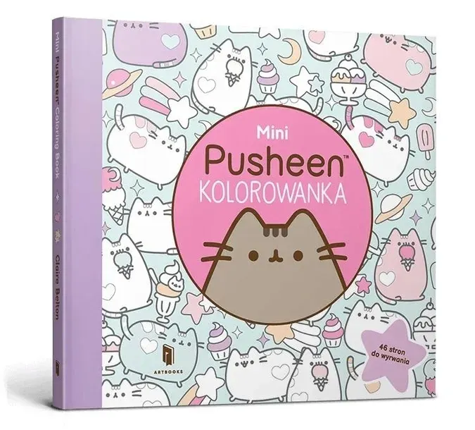 PUSHEEN MINI KOLOROWANKA MALOWANKI DLA DZIECI