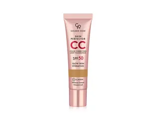 Golden Rose CC Skin Perfector Korygujący Podkład do Twarzy z Filtrem SPF50 106 Toffee