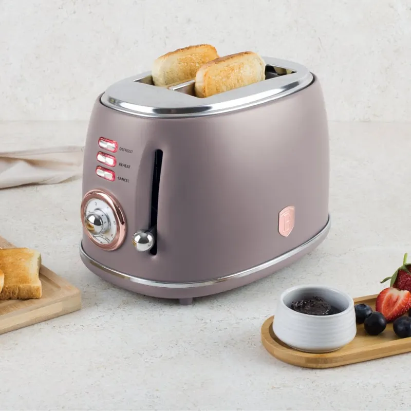 Toster opiekacz 850W BerlingerHaus Taupe BH-9518