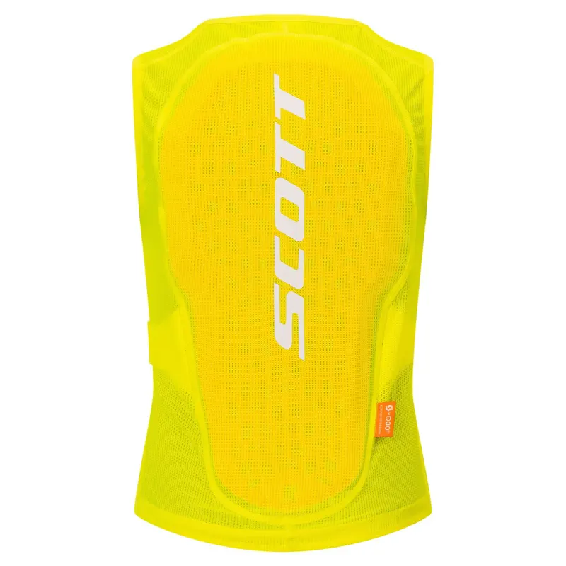 Scott Vest Airflow, ochraniacz pleców, junior, żółty