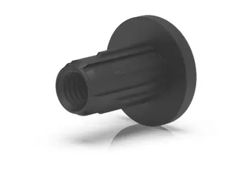 Nakrętka gwintowana M6 x 15mm, kolor czarny