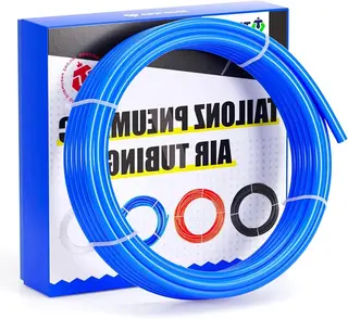 WYTRZYMAŁY NYLONOWY WĄŻ PNEUMATYCZNY 8 MM 10 M NIEBIESKI