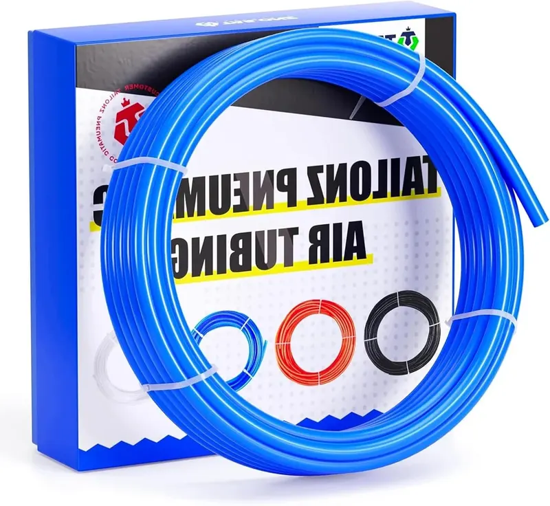 WYTRZYMAŁY NYLONOWY WĄŻ PNEUMATYCZNY 8 MM 10 M NIEBIESKI