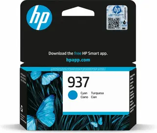 HP Tusz 937 Cyan 4S6W2NE