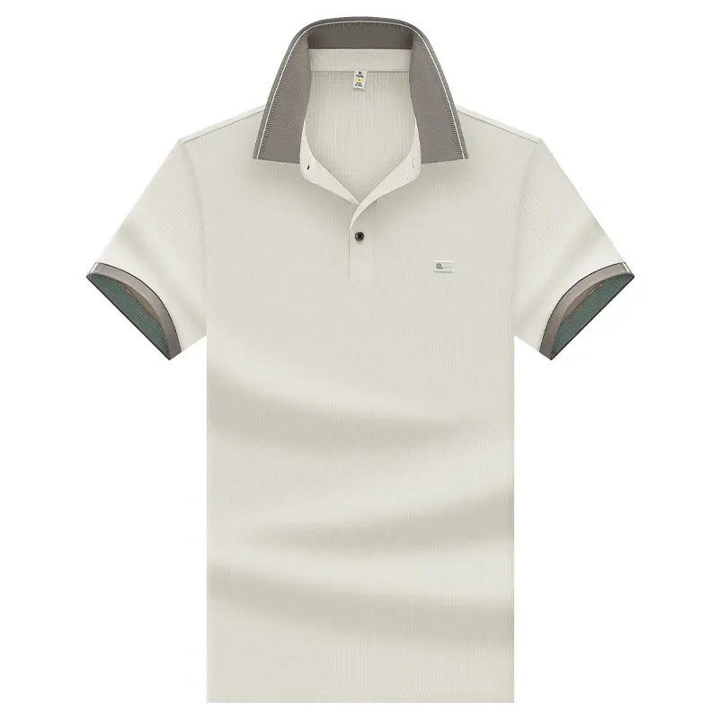 POLO Men's Short Sleeved Wrinkle Resistant, Breathable, Comfortable and Dry T-shirt