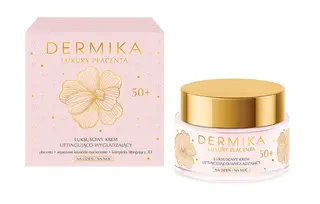 DERMIKA Luxury Placenta Luksusowy Krem Litingująco-Wygładzający 50+ 50ml