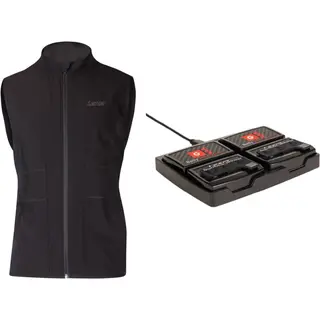 Lenz Heat Vest 1.0 Zestaw, damski, czarny