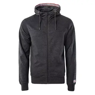 Bluza męska z kapturem Hi-Tec Sabarin - ciemnoszara, Rozmiar XXL