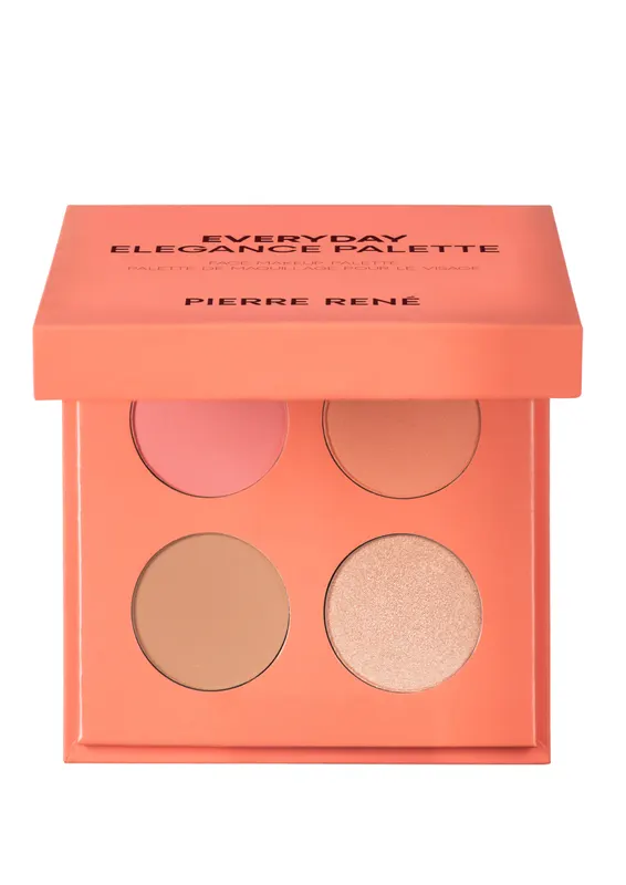 Pierre Rene Everyday Elegance Palette Paleta do Konturowania Twarzy Coral