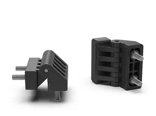 Zawias z trzpieniem gwintowym A-30mm I-15mm M5x10