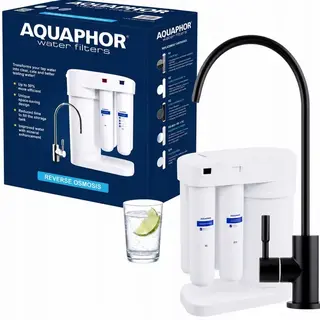 Filtr Odwrócona osmoza Aquaphor Morion RO-101S Czarna Wylewka