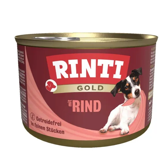 RINTI Gold Wołowina - mokra karma dla psa - 185g