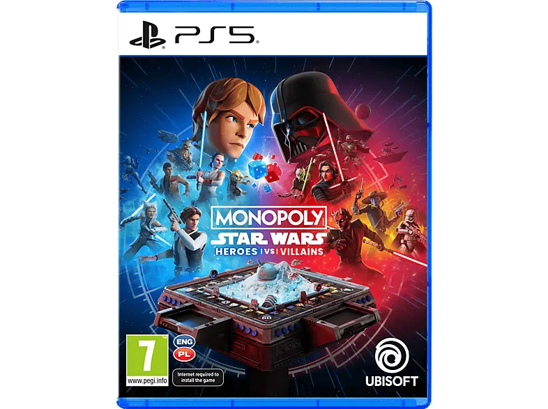 Gra PS5 CENEGA Monopoly: Star Wars Heroes vs. Villains
