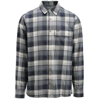 Lundhags Järpen Plaid Flannel Shirt, koszula, mężczyzna, niebieski