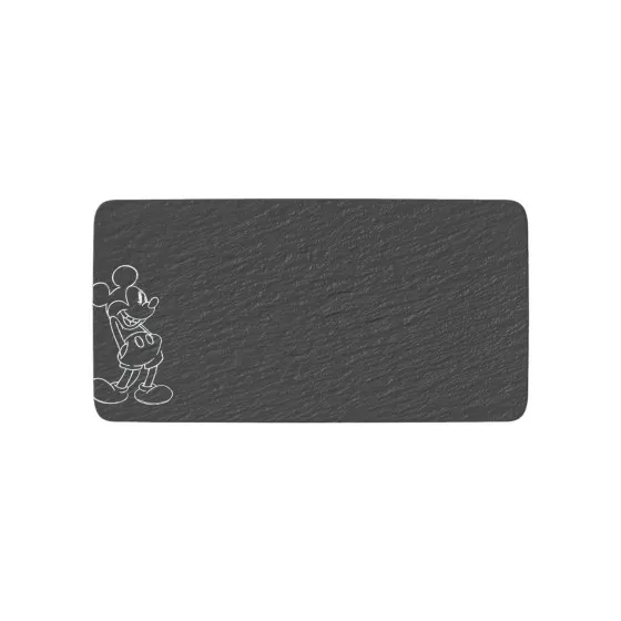 Półmisek Villeroy & Boch Manufacture Mickey Mouse, 34,9 × 17,9 cm
