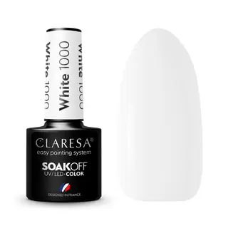 Claresa Lakier Hybrydowy White 1000