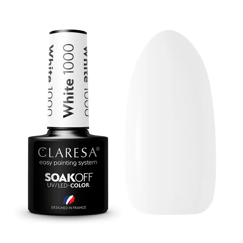 Claresa Lakier Hybrydowy White 1000