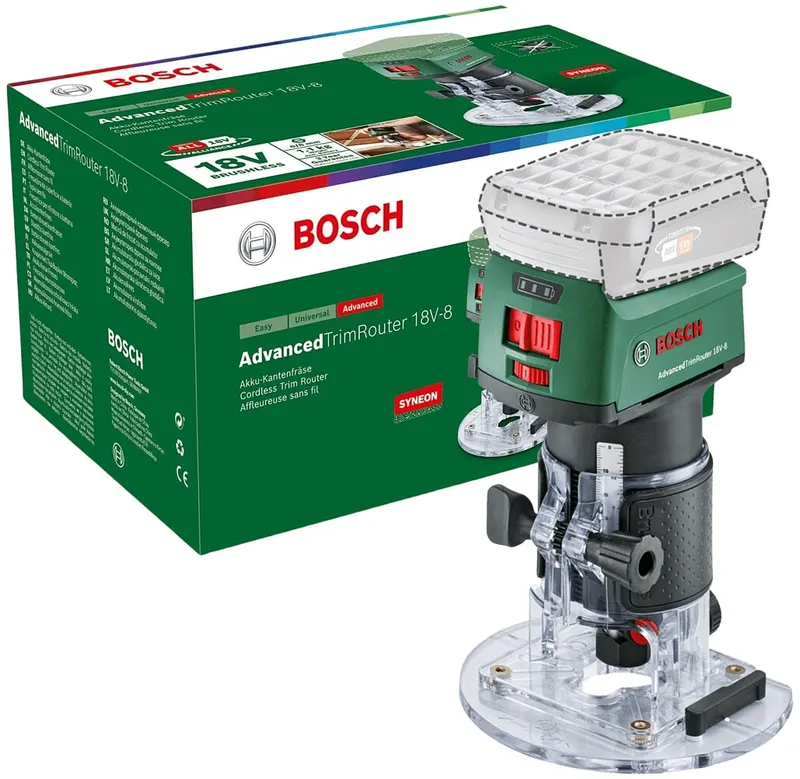 Frezarka akumulatorowa Bosch AdvancedTrimRouter 18V-8