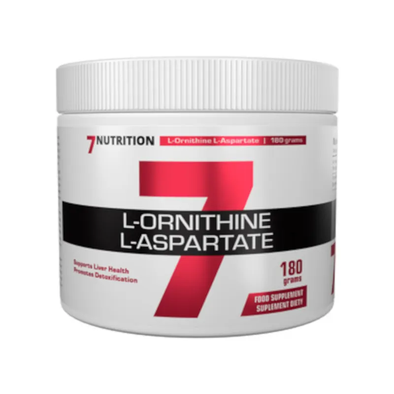 Aminokwasy Arginina + Ornityna 7Nutrition L-Ornithine L-Aspartate 180g