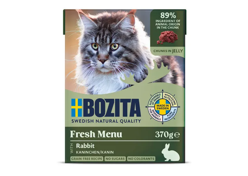 BOZITA Królik w galaretce - mokra karma dla kota - 370g