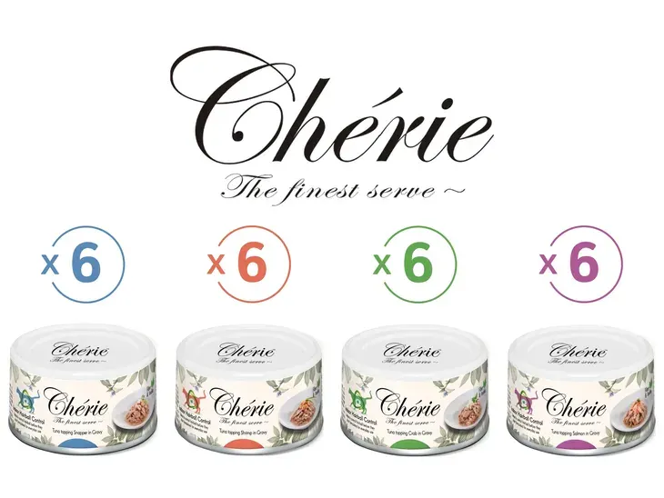 Chérie Premium Kolekcja Kontroli Kul Włosowych 24 х 80g