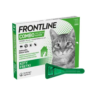 FRONTLINE Combo Spot-On dla kotów pipeta 3x0,5 ml