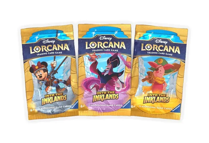 Zestaw kart Disney Lorcana: CH3 Into the Inklands - Booster Pack (1 Paczka)