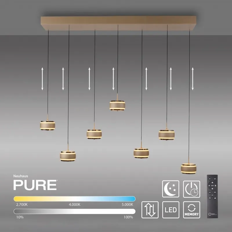 Lampa wisząca PURE FALLING RINGS LED CCT PILOT 2505-97