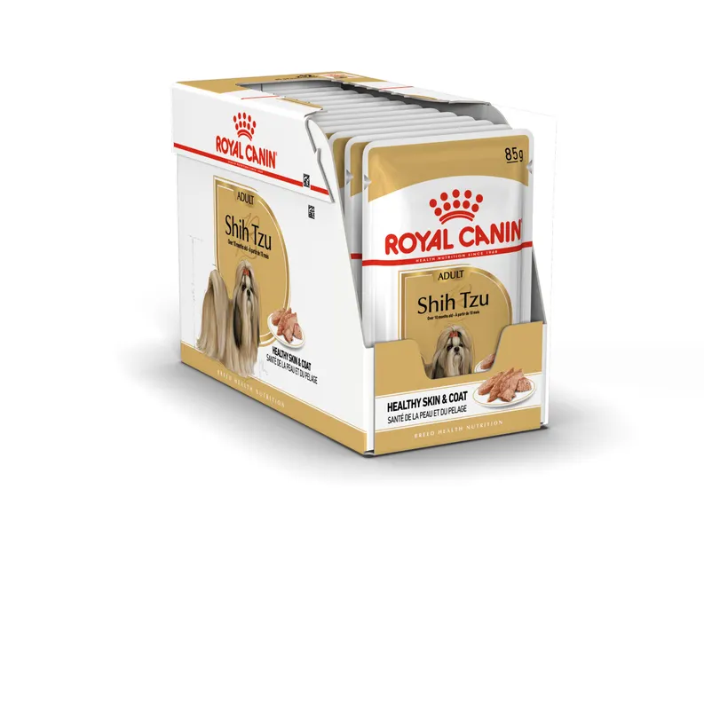 ROYAL CANIN BHN Shih Tzu Adult w formie pasztetu - mokra karma dla psa dorosłego - 12x85 g